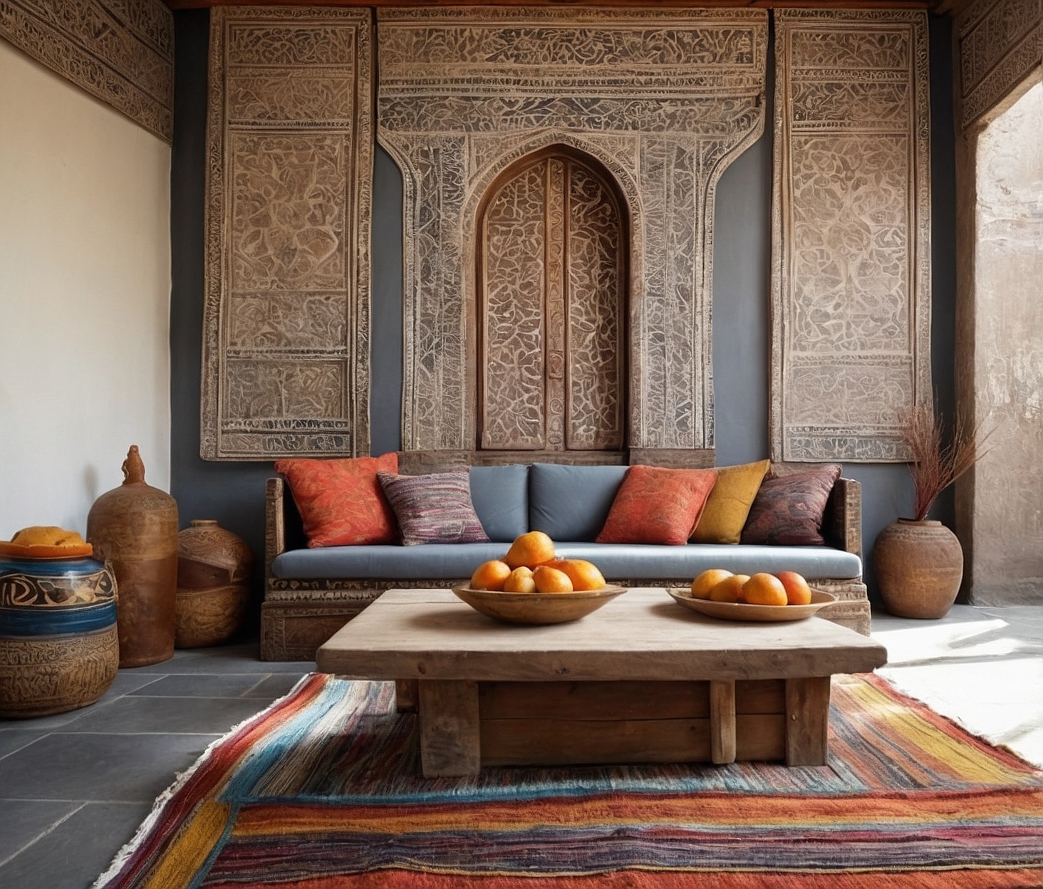 Auténtico caftán lleno de tradición