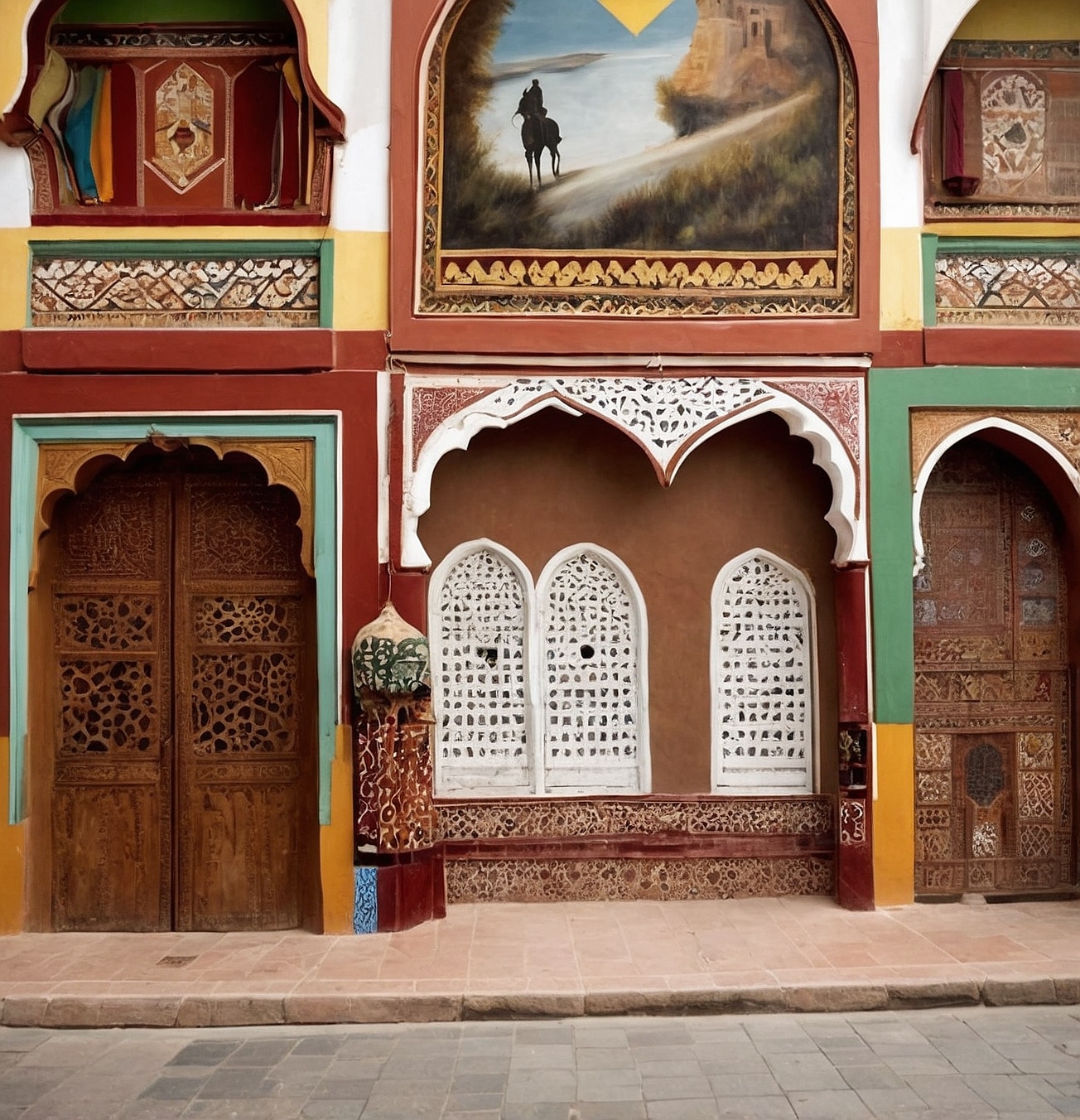 Detalles sofisticados de un caftán